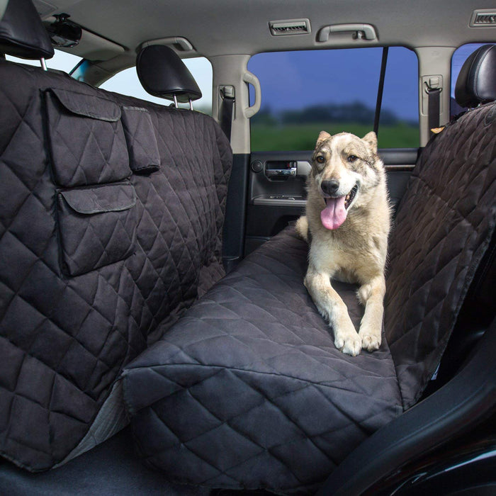 Dog Seat Cover w/ Step-down | Tesla Model 3 S Y