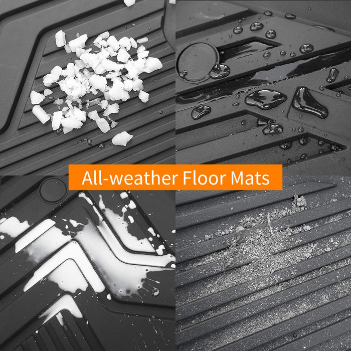 All-Weather Protective Floor Mats | Tesla Model Y - S3XY Models