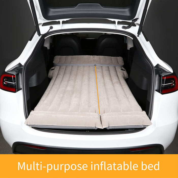 Air Mattress Bed for Tesla Model Y, 3, S, X 5 Seater | Inflatable Bed Camper Mode