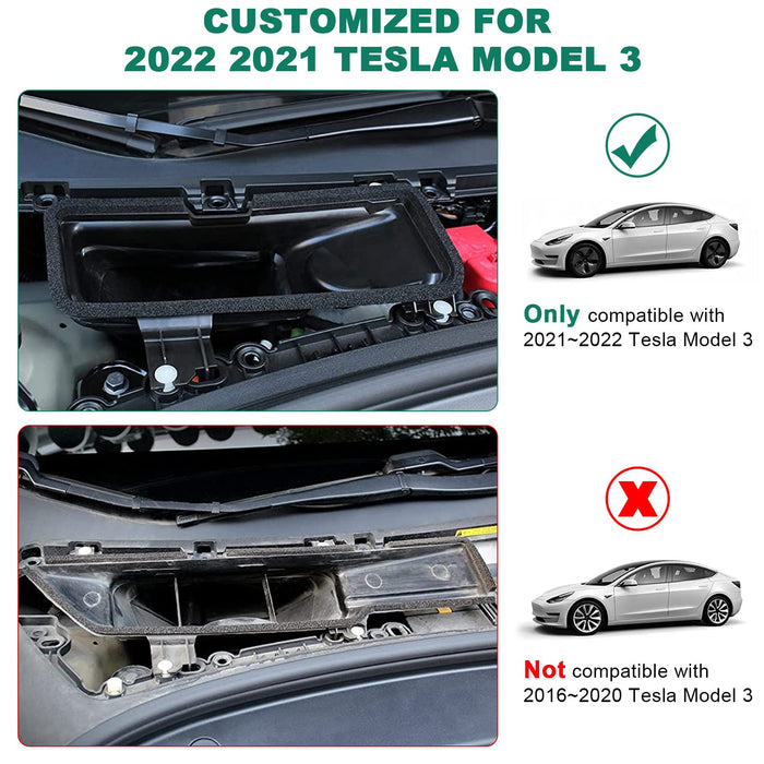 Déflecteurs Latéraux (4 Pièces) Pour Tesla Model 3 2017-2023 - Pare-Soleil/Pare-Pluie - Adhésif 3M