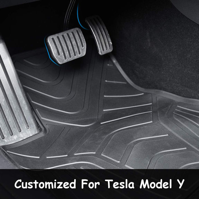 All-Weather Floor Mats (3pcs) | Tesla Model Y - S3XY Models
