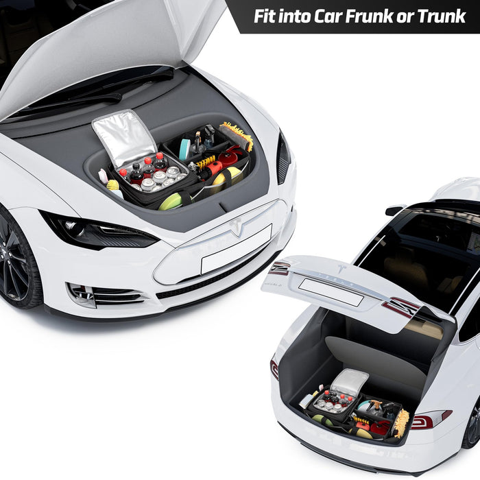 Frunk Storage Organizer with Cooler Bag Multi-Compatible | Tesla Model 3 & Model Y