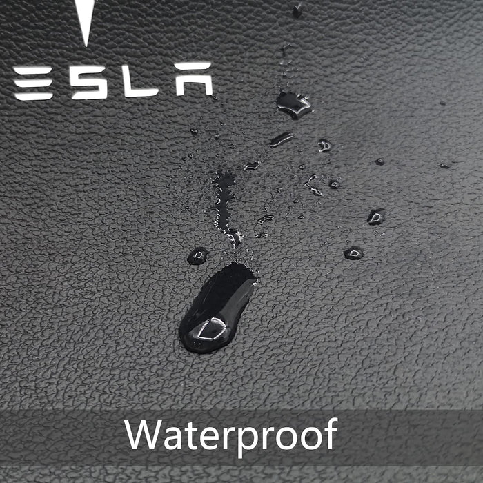 (2016-2023) Tesla Model 3 Anti Kick Pad Car Door Protective Sticker Leather