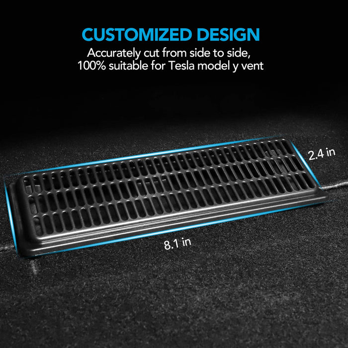 2020-2023 Backseat Air Vent Cover Air Flow Vent Grille Protection (2) | Tesla Model Y