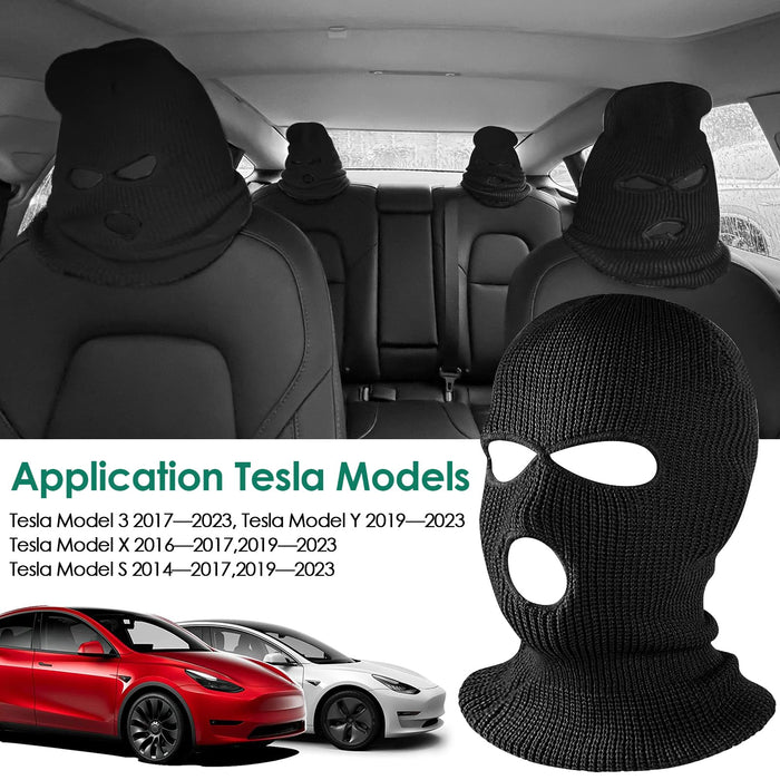 EV Bandit Seat Headrest Pillow Protector Cover | Tesla Model Y 3 X S Cybertruck (2 pc)