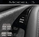 "Door Open" Full Button Covers | Tesla Model 3/Y - S3XY Models