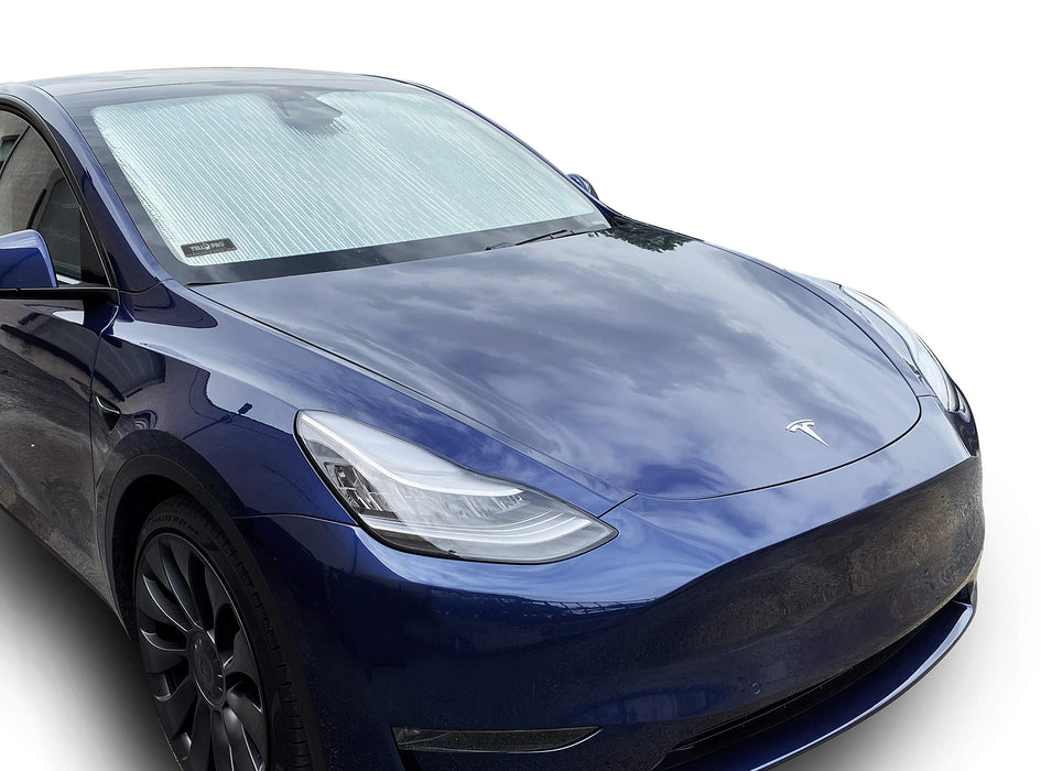 Custom Fit Reflective Front Windshield Sunshade | 2020-2024 Tesla Model Y