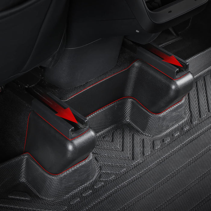 Leather Rear Door Sill Protector for Tesla Model Y 2020-2023