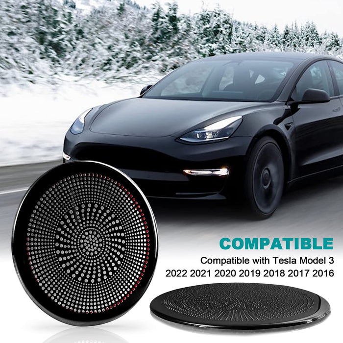 (2 Pk) Speaker Covers | Tesla Model 3 Accessories 2020-2023 - NEW
