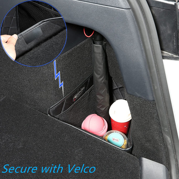 ROXENT Kofferraum-Organizer Für VW T-Roc 2018-2022 - Seitentaschen Mit Klettverschluss