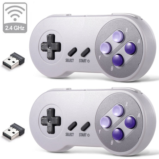 (2) Wireless Super Nintendo Controller | GAMER MODE - S3XY Models