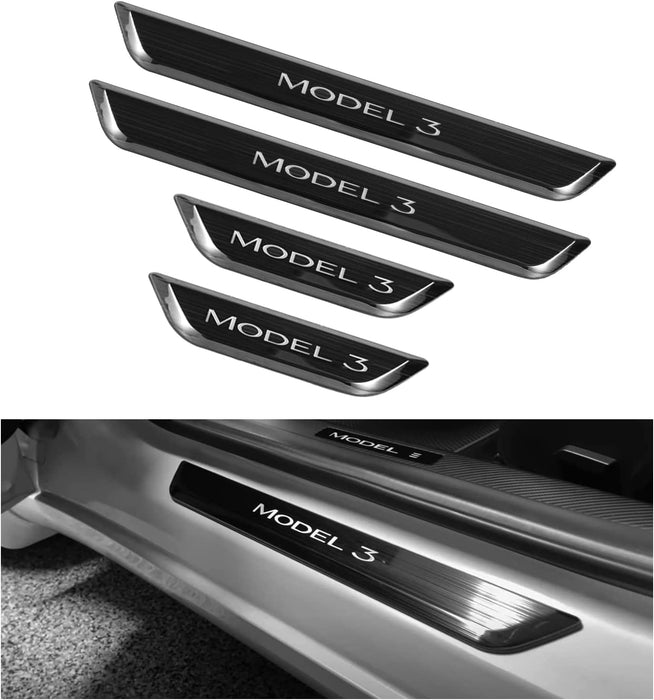 Illuminated Door Sills for Tesla Model 3/Y
