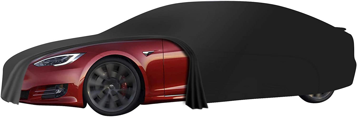 Protective Car Cover (Black) | Tesla Model S3XY (All Models)