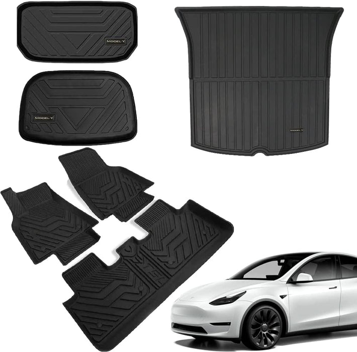 All-Weather Floor Mats (Front Seats) for Tesla Model Y – TLECTRIC