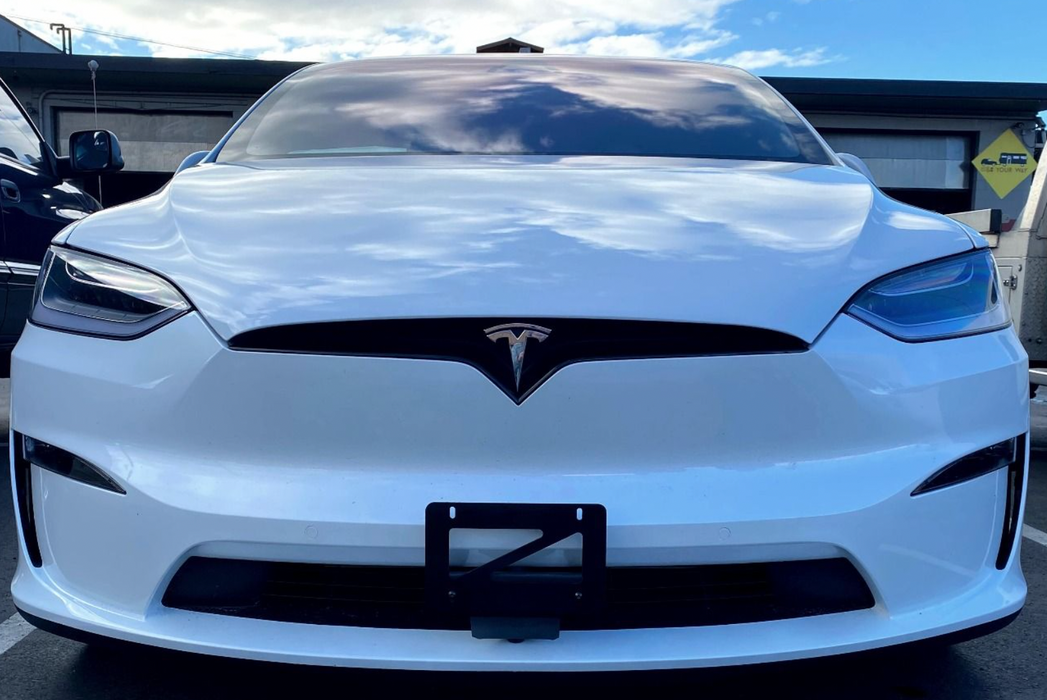 [New] 2022-2023 Model X Front License Plate