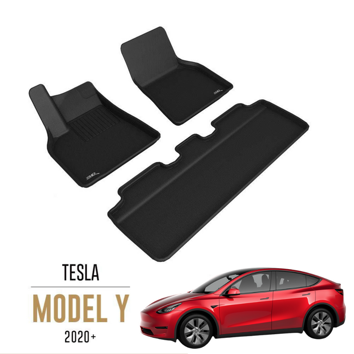 3D MAXpider All-Weather Floor Mats | Tesla Model Y 2020-2023