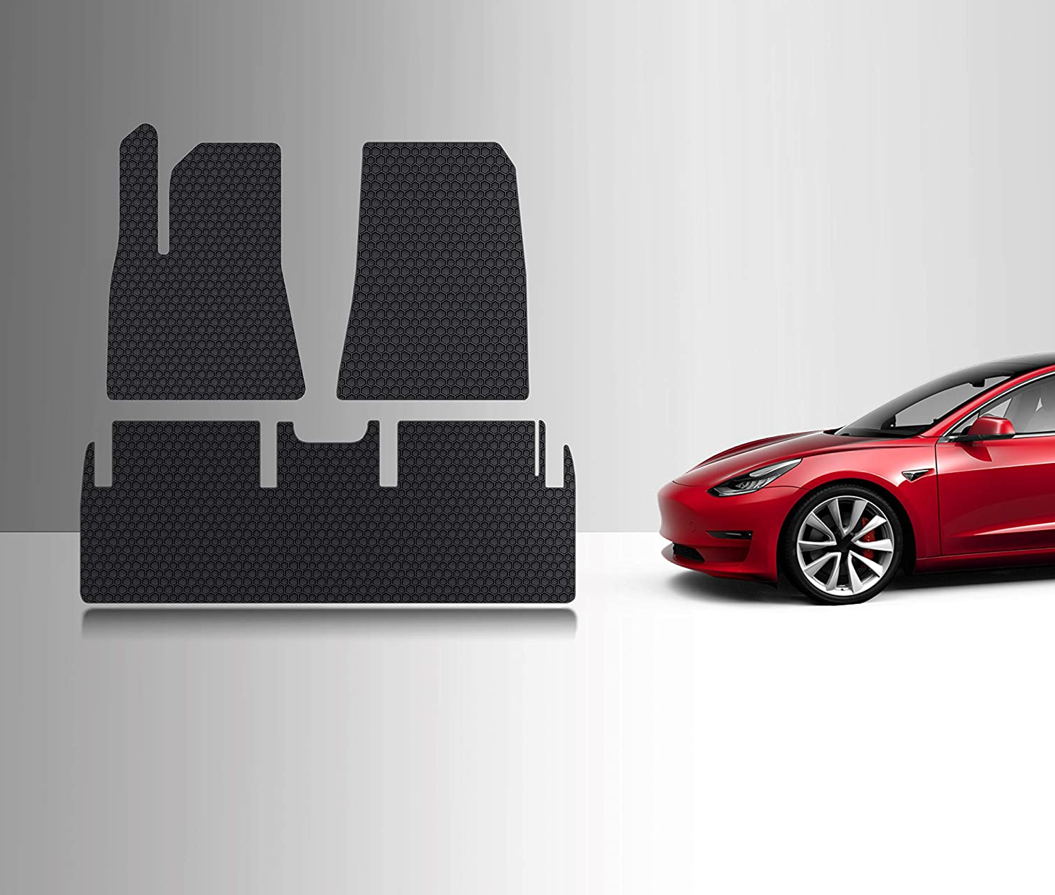 Heavy Duty All-Weather Floor Mats | Feb 2020 - Tesla Model 3 - S3XY Models