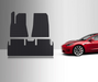 Heavy Duty All-Weather Floor Mats | Feb 2020 - Tesla Model 3 - S3XY Models