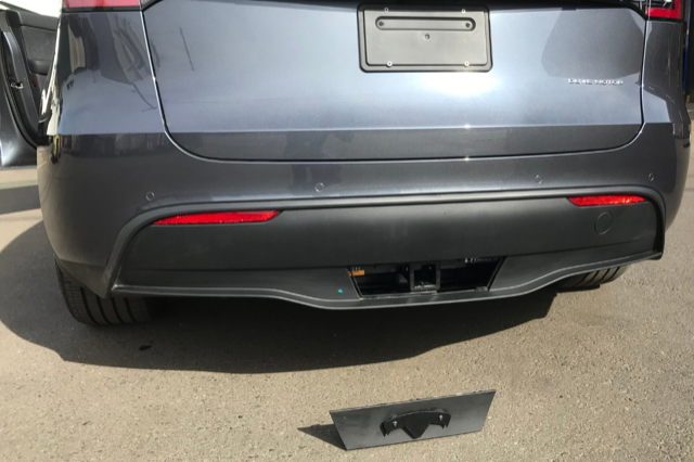 TESLA Tow Hitch for Models Y, 3 and S (STEALTH | INVISIBLE EcoHitch™ Design) 2017 -2023